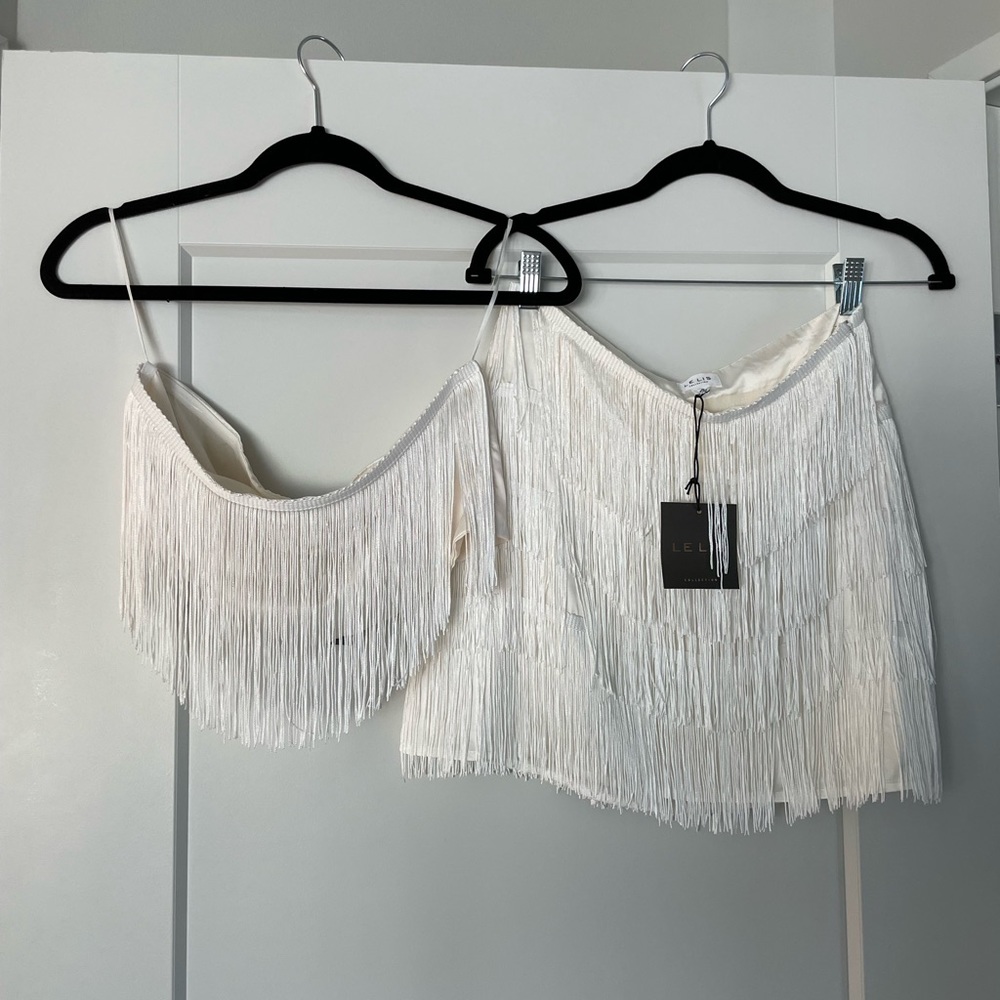 2 piece fringe set